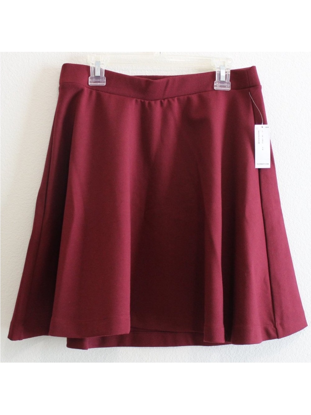 Old Navy Burgundy Wine Circle Skirt